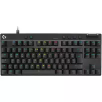 Logitech G PRO X RAPID - Tastatur - TKL - Hintergrundbeleuchtung - USB - QWERTZ - Deutsch - Tastenschalter: Linear - Schwarz (920-013228)