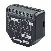 2 vnt. komplektas Shelly 2PM Gen4 Zigbee/Matter valdikliai
