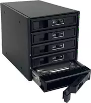 FANTEC BP-T3151-12G/6G SAS (12G) + SATA (6G) atraminė plokštė 5x 3,5/2,5 SSD/HDD (2526)