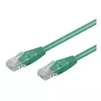 Wentronic Goobay CAT 6 jungiamasis laidas, U/UTP, žalias, 7,5 m - CCA vario mišinys (68430)
