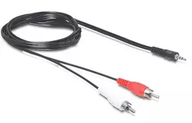Garso kabelis 3,5 mm / 2 x RCA DeLOCK 84212