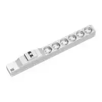 Bachmann 333.412 maitinimo paskirstymo įrenginys 1U, 6 lizdai