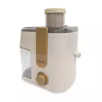 Centrifuginė sulčiaspaudė Maestro MR-800 700W, 2 greičiai, 0,35 l talpa sultims, 950 ml minkštimo indas, smėlio spalvos