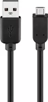 USB laidas Goobay 95735 0,3 m USB A Micro-USB B juodas
