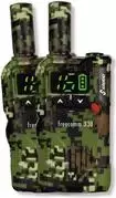 Nešiojami racijos rinkinys Stabo Freecomm 330 (2 vnt.), modelis 20330, iki 8 km atstumas