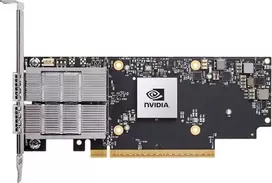 NVIDIA Mellanox ConnectX-7 MCX755106AS-HEAT tinklo plokštė, dviejų prievadų QSFP112, 200Gbit/s, HHHL, 900-9X7AH-00