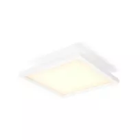 Philips Aurelle kvadratinis lubinis šviestuvas, išmanus, Bluetooth/Zigbee, baltas, LED, aliuminis, reguliuojamas