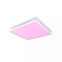 LED kvadratinis lubinis šviestuvas Philips Surimu Square Panel, Bluetooth, baltas, aliuminio korpusas, 220–240 V