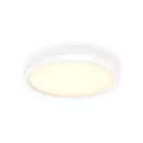 Philips Aurelle Hue apvalus lubinis šviestuvas, išmanusis, Bluetooth/Zigbee, baltas, LED, aliuminis, reguliuojamas