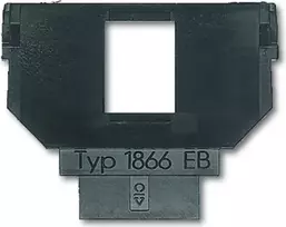 Busch Jaeger 2CKA001764A0174 sieninė plokštė / jungiklio dangtelis juodas