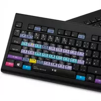 Klaviatūra LogicKeyboard Avid Media Composer DE CKB-MCOM4-BJPU-DE vokiškas išdėstymas, suderinama su PC