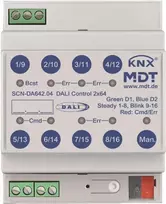 MDT SCN-DA642.04 DALI valdymo 2x64 šliuzas, 4TE, REG