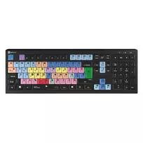 Logickeyboard Avid Media Composer ASTRA 2 apšviesta klaviatūra PC UK (LKB-MCOM4-A2PC-UK)