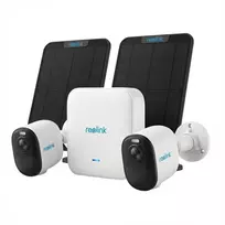 Apsaugos rinkinys Reolink Hub 1 su 2× Argus B350 kameromis ir 2× saulės baterijomis