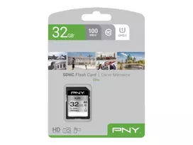 Flash atminties kortelė PNY 32GB SDHC UHS-I Class 10 P-SD32GU1100EL-GE