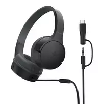Belkin SoundForm laidinės ausinės ant galvos vaikams, juodos AUD010hqBK