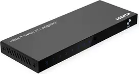 ROLINE HDMI jungiklis 5 kryptys 4K60Hz HDCP2.3+ IR nuotolinis valdymas (14.01.3618)