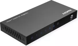 ROLINE HDMI jungiklis 3 krypčių 4K60Hz HDCP2.3+ IR nuotolinis valdymas (14.01.3616)