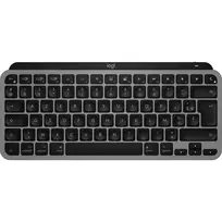 Logitech Master Series MX Keys Mini for Mac – klaviatūra – kompaktiška – su apšvietimu – belaidė – Bluetooth LE – AZERTY – prancūziška – kosminė pilka (920-012646)