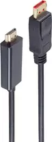 Laido adapteris ShiverPeaks BS10-71045 3 m DisplayPort į HDMI juodas