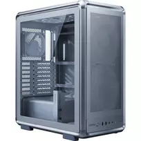 Cooler Master MasterFrame 500 Mesh PC korpusas, Midi-Tower, E-ATX, grūdintas stiklas - sidabrinis