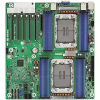 Pagrindinė plokštė ASRock GNR2D16-2T, Intel SoC, LGA 4710 (Socket E2), EEB, 16 DDR5 lizdų, iki 128GB, 10Gb Ethernet
