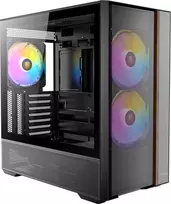 Antec FLUX vidutinis korpusas, ATX/M-ATX/M-ITX, juodas, mažmeninė pakuotė