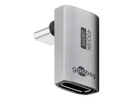 Goobay USB-C adapter vertikalus 90° trumpas USB4 (74442)