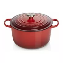 Le Creuset Signature apvalus kepimo indas 24 cm Raudonas