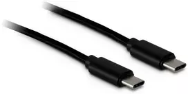 USB-C laidas Inter-Tech 88885462 1m juodas