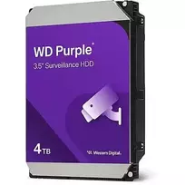 Vidinis kietasis diskas Western Digital Purple 4 TB 5400 RPM 128MB 3.5 colio Serial ATA III