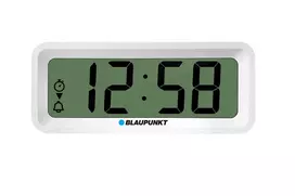Žadintuvas BLAUPUNKT CL04WH daugiafunkcinis laikrodis, baltas – termometras, kalendorius, snaudimo funkcija, 88×37×21 mm