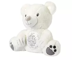 Minkštas žaislas projektorius Milly Mally Bear 5656 su švelnia šviesa darželiui