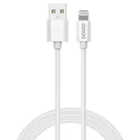 Savio Cl-193 USB laidas USB 2.0 2 m USB A USB C/Lightning Baltas