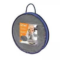 Sėdimosios pagalvėlės putplastis su aušinimo geliu MDH DRQE3M0BBXXXP, apvali, Ø 390 mm, aukštis 50 mm, pilka, maks. apkrova 120 kg