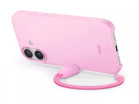Dėklas su atrama iPhone 17 Apple Beats su MagSafe ir kameros valdymu, Pebble Pink, PC ir mikropluoštas