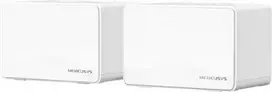 Belaidžio tinklo sistema TP‑LINK Mercusys Halo H25BE (Wi‑Fi 7, Dual‑band 2.4/5 GHz, 2880Mbps) 2 vnt. komplektas, 3 vidinės antenos, balta