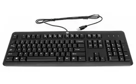 HP 672647-111 klaviatūra, universali, USB, Swiss, juoda