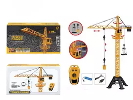 Radijo bangomis valdomas bokštinis kranas Madej 013211 – statybinis modelis