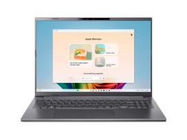 Nešiojamas kompiuteris Acer Aspire 16 AI A16-11M-X4X3, Qualcomm Snapdragon X1-26-100, 16 colių WUXGA, 16GB LPDDR5x, 512GB SSD, Windows 11 Home, pilka