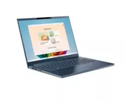 Nešiojamas kompiuteris Acer Aspire 14 AI A14-11M-X7K2, Qualcomm Snapdragon X1-26-100, 14 colių WUXGA, 16GB LPDDR5x, 512GB SSD, Wi‑Fi 7, Windows 11 Home, mėlynas