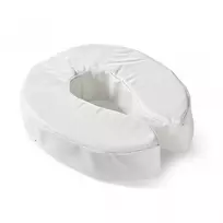 Minkštas paaukštintas tualeto sėdynės uždedamas antgalis, 5 cm