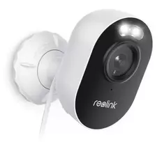 IP stebėjimo kamera Reolink Lumus E450 — 8MP (3840×2160), Wi‑Fi, integruotas prožektorius, PoE galimybė, 2,8 mm objektyvas, microSD iki 512GB, IP65