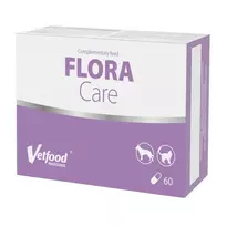 Vetfood VetFood FloraCare kapsulės nuo viduriavimo šunims ir katėms, 60 vnt., be cukraus, be konservantų
