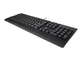 Lenovo Preferred Pro II laidinė klaviatūra, USB, pilno dydžio, QWERTY rumunų išdėstymas, juoda, su riešų atrama