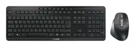 CHERRY Stream Desktop Ultimate klaviatūra ir pelė rinkinys, USB + RF belaidis + Bluetooth, QWERTZ, juoda