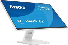 27 colių IIYAMA ProLite T2752MSC-W1AG lietimui jautrus LCD monitorius 1920x1080 Full HD baltas, 5 ms, USB 3.2 Gen1, garsiakalbiai, VESA