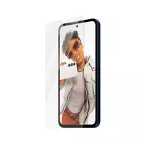PanzerGlass SAFE. apsauginis stiklas Samsung Galaxy A36 5G — grūdintas stiklas, PET, silikonas, skaidrus, 1 vnt., Ultra-Wide Fit