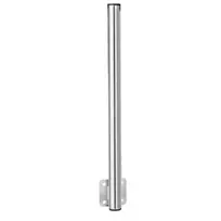 Balkono turėklo laikiklis Extralink C600 600 mm, cinkuotas plienas, U-varžtai M8, maks. apkrova 15 kg