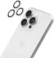 Apsauginis kameros žiedo stiklas LAUT PRIME GLASS, iPhone 16 Pro / iPhone 16 Pro Max, permatomas, grūdintas